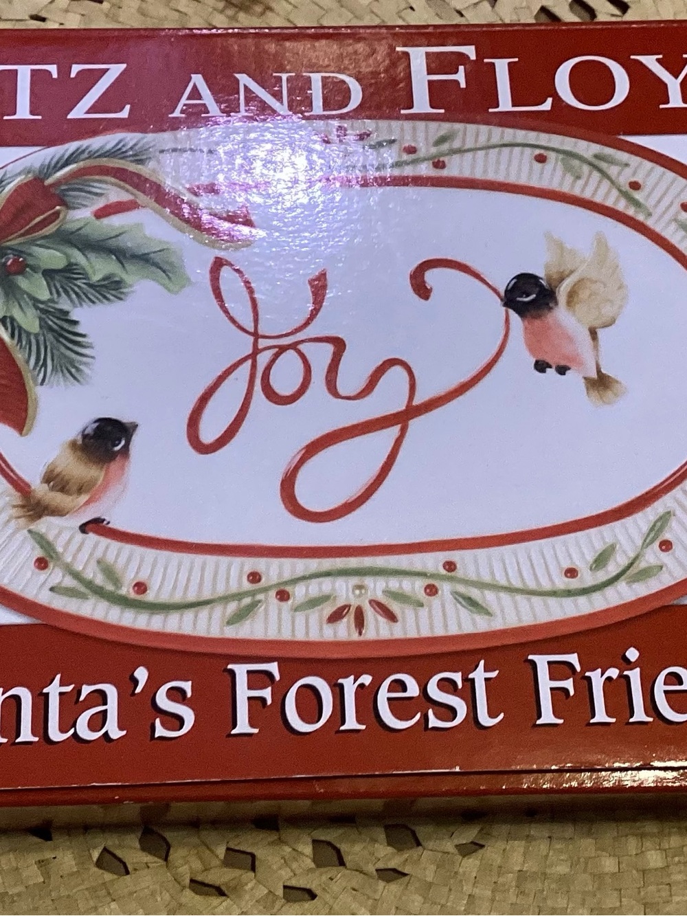 Fitz & Floyd Santa’s forest friends